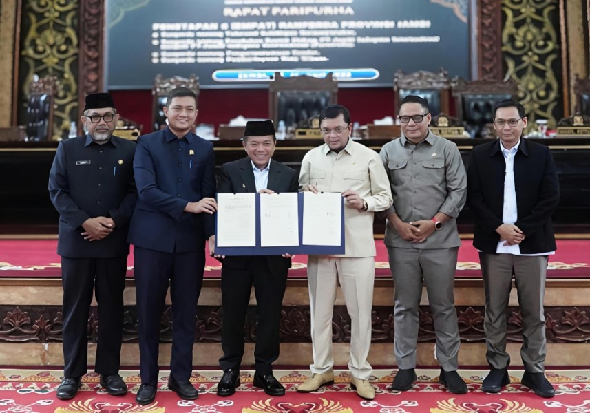 DPRD dan Pemprov Jambi Sepakati Empat Perda Strategis, Dorong Kesetaraan Gender hingga Penguatan Desa Wisata