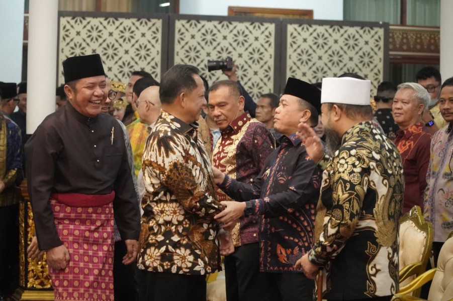 Gubernur Al Haris di Halal Bihalal Sumbagsel: Kita Harus Saling Bantu Bangun Daerah