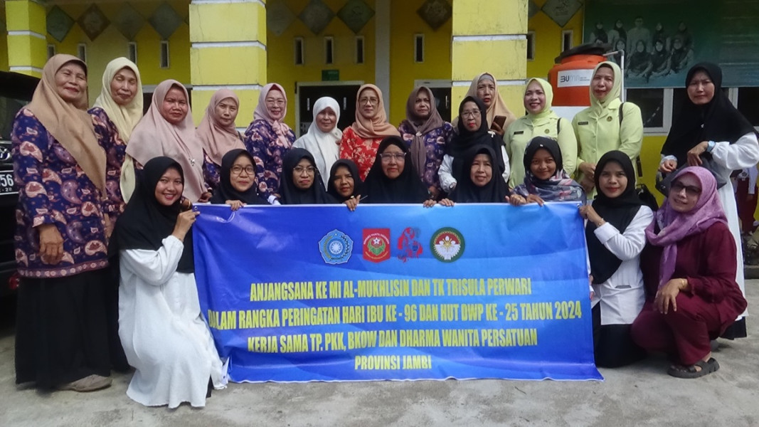 BKOW Provinsi Jambi Salurkan Bantuan Sosial untuk Anak-Anak yang Membutuhkan