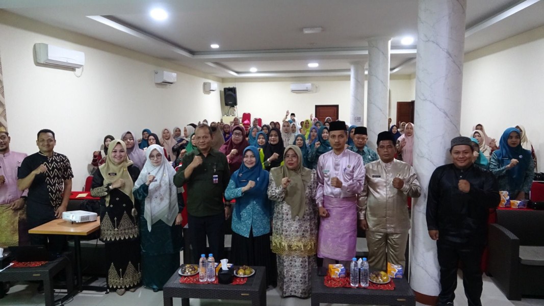 Ketua TP-PKK Inhil Hj. Katerina Susanti Hadiri Sosialisasi Inovasi GINTAS dan KASIH TERDAHSYAT