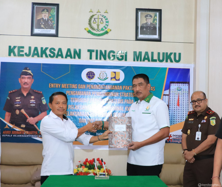 KAJATI AGOES SP PASTIKAN PELAKSANAAN PSN DAN PSD DI MALUKU BERJALAN TEPAT WAKTU, TEPAT MUTU DAN TEPAT SASARAN
