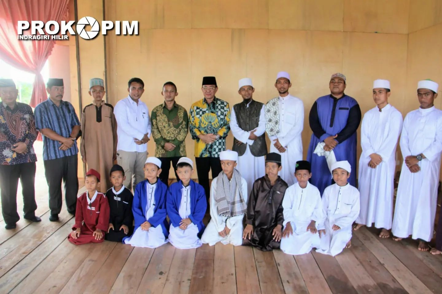 Bupati Inhil sambangi Pondok Pesantren Tahfidz Quran Darul kalam Kecamatan Pelangiran