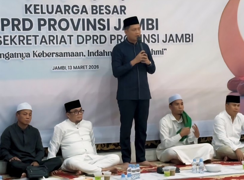 Buka Puasa Bersama DPRD Jambi, Hafiz Fattah Ajak Pererat Silaturahmi Jelang Idul Fitri