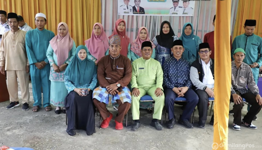 Pelaksanaan Pasar Murah dan Pelantikan RT/RW Se Desa Simpang Jaya dihadiri Pj.Bupati Herman