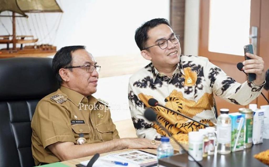 Terima Kunker Anggota DPD RI, Bupati Wardan Minta Perhatikan Kondisi Pembangunan Inhil