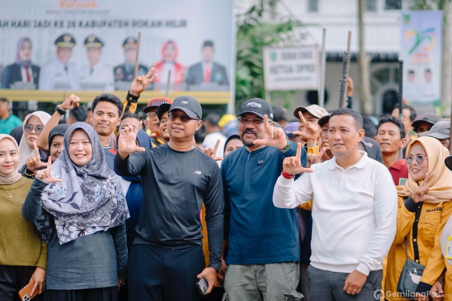 Wabup Rohil Jhony Charles Di Dampingi Kadis LH Suwandi Pimpin Goro Massal