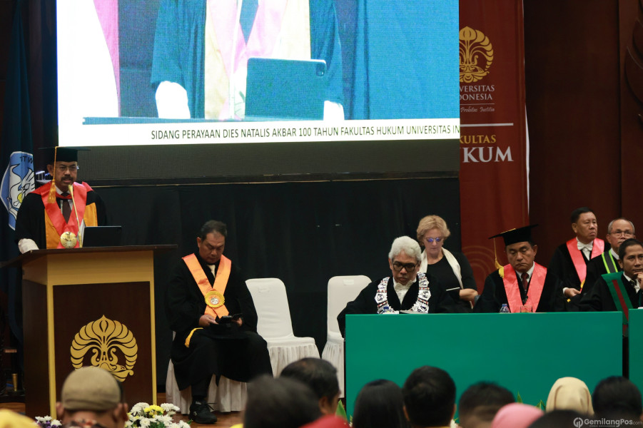 Rayakan Dies Natalis FHUI ke-100 Tahun, JAM-Pidum : FHUI Simbol Dari Perkembangan Hukum di Indonesia