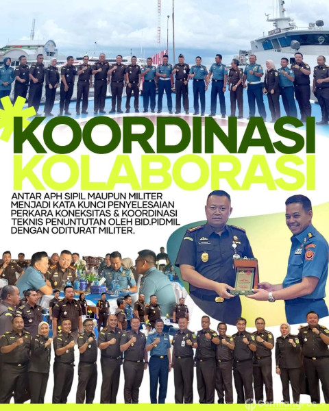 Aspidmil Kejati Riau melaksanakan Koordinasi, Sosialisasi Tugas & Fungsi Pidmil TA. 2023