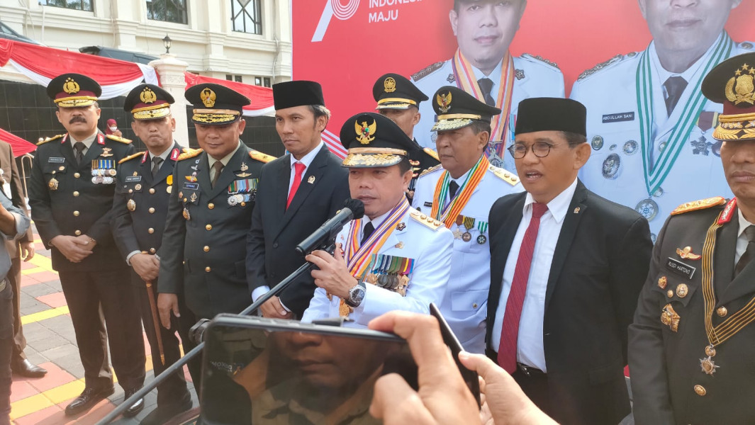 Pimpin Upacara HUT ke-78 RI, Al Haris Ajak Bersama Isi Kemerdekaan sesuai Peran Masing-masing