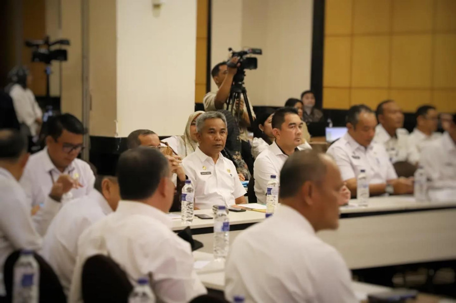 Bupati Inhil Hadiri High Level Meeting TPID se-Riau