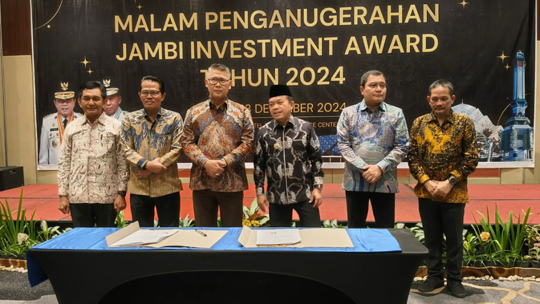 Penghargaan Jambi Investment Award 2024: Langkah Strategis Meningkatkan Investasi Daerah