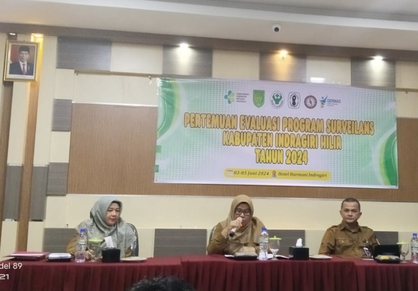 Dinkes Inhil Gelar Evaluasi Program Surveilans Deteksi dan Amati KLB