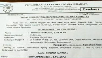 Dipecat Bupati, Guru PNS ini Menggugat