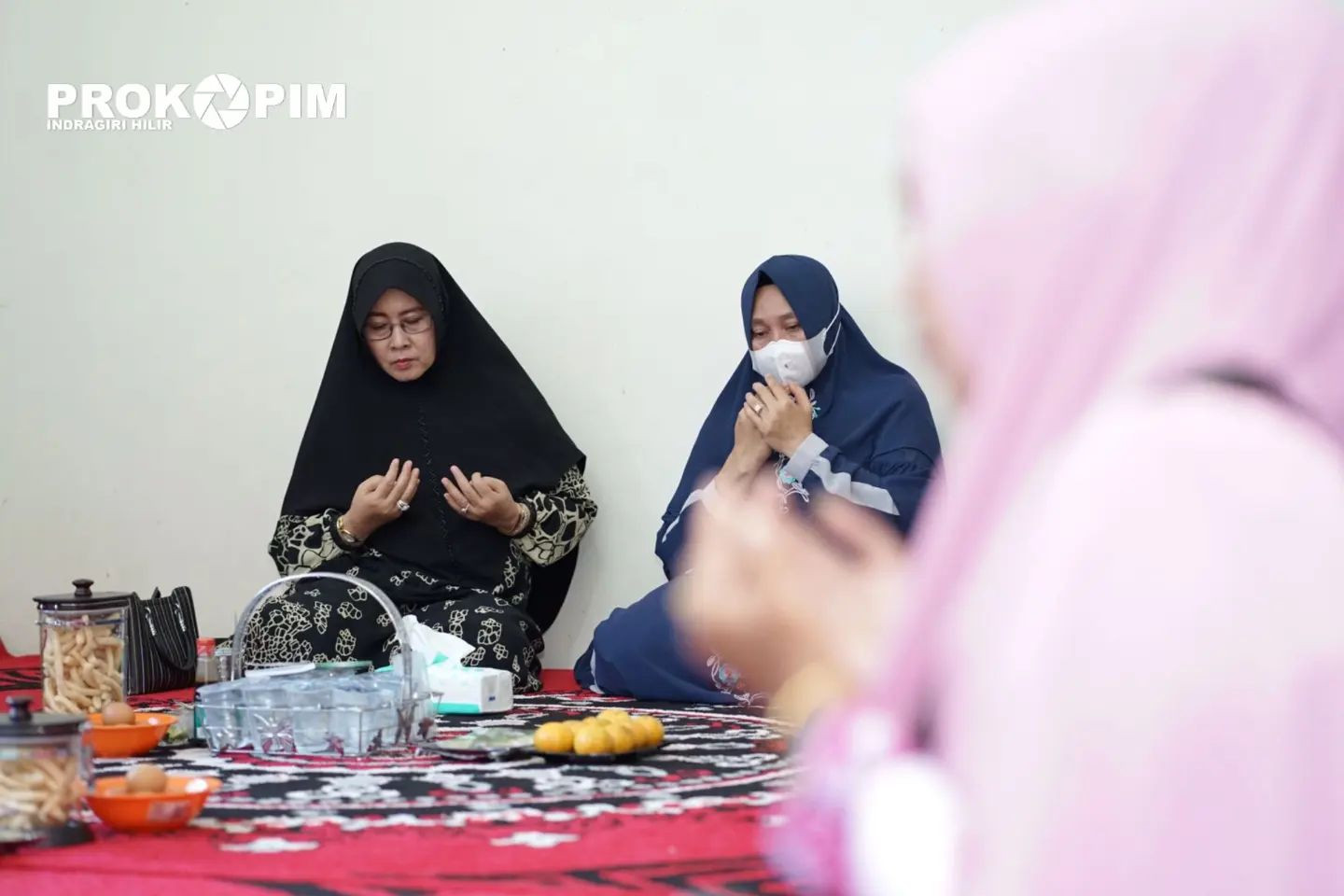 Ketua TP PKK Hj. Zulaikhah Wardan S.Sos,M.E Pimpin Ta\'ziah