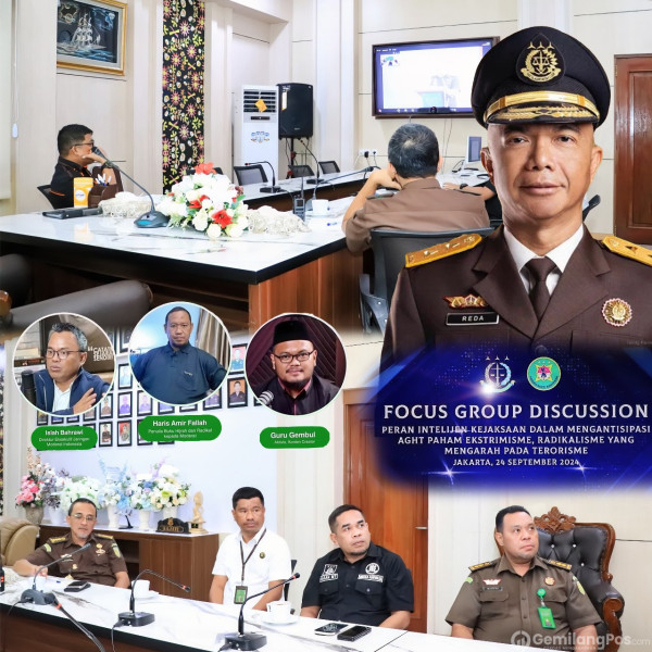 Asintel Kejati Maluku Serta Jajaran Mengikuti FGD