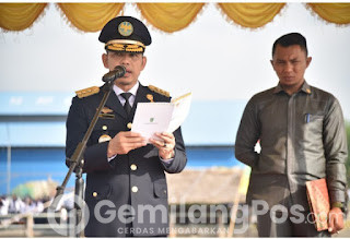 GALERI: Pj Bupati Inhil Hadiri Peringatan Hari Perhubungan Nasional
