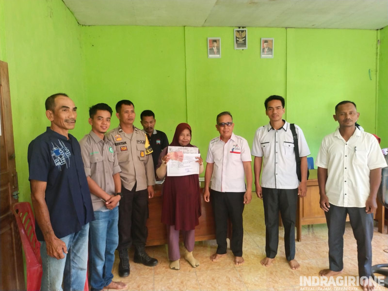 Pemerintah Talang Jangkang Salurkan BLT DD ke 70 KPM