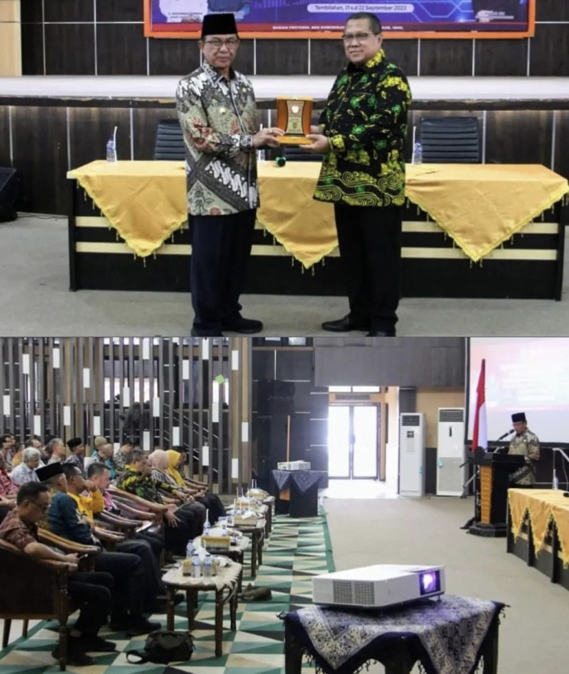 Pemkab Inhil Bersama BI Edukasi Percepatan Sistem Transaksi Digital dan QRIS di Inhil