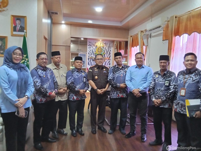 BAZNAS Rohil  Silaturahmi ke Kejari Rohil Bahas MoU dan Perlindungan Hukum
