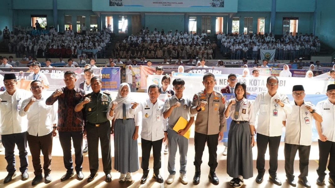 Deklarasi Anti Judi Online Menggema di Jambi: Pelajar Diajak Jadi Agen Perubahan