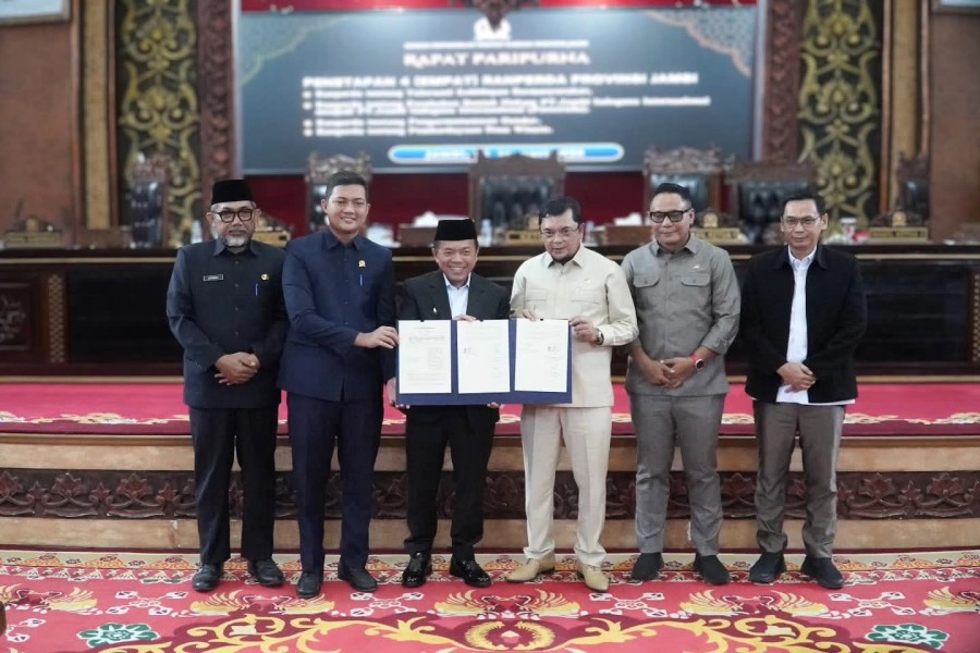 Gubernur Al Haris: Pengambilan Keputusan 4 Ranperda Tunjukkan Komitmen Pembangunan Provinsi Jambi