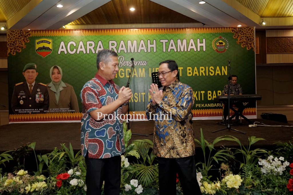  Bupati HM.Wardan Ramah Tamah Bersama Danrem 031/WB