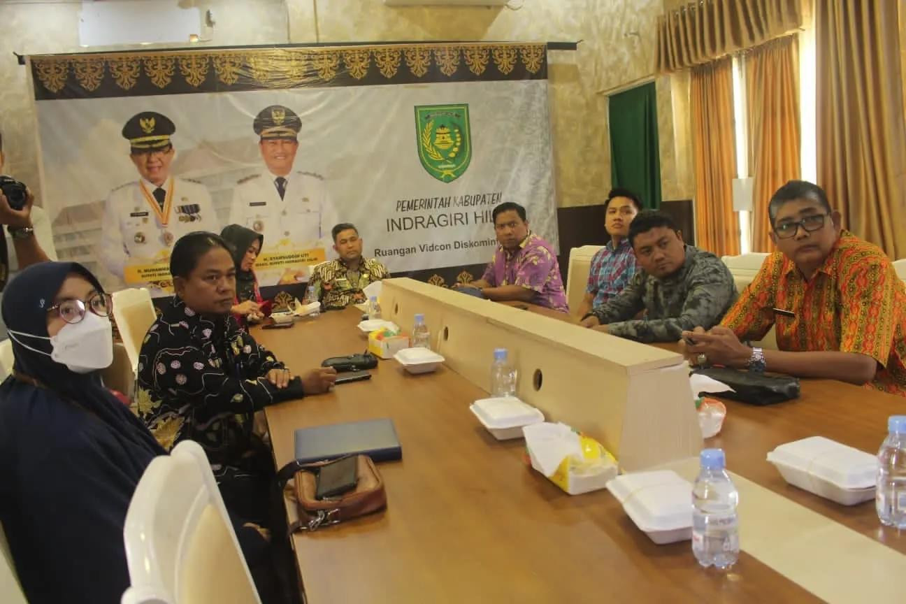 Bupati Inhil Ikuti Rakornas Pengendalian Inflasi Tahun 2023