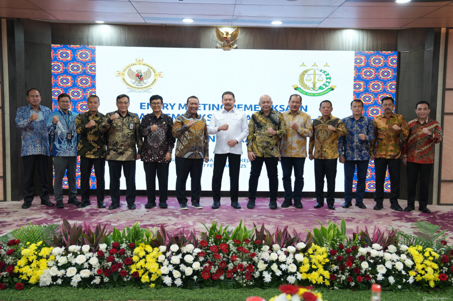 Entry Meeting Pemeriksaan Laporan Keuangan oleh BPK,Jaksa Agung Komitmen Wujudkan Kejaksaan dengan Tata Kelola Keuangan Negara yang Transparan dan Akuntabel