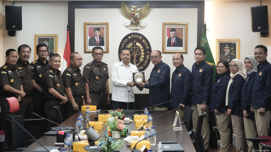 JAM-Pidum Prof. Dr. Asep Nana Mulyana r Teima Audiensi Pimpinan LPSK  Bahas Peningkatan Koordinasi Kelembagaan