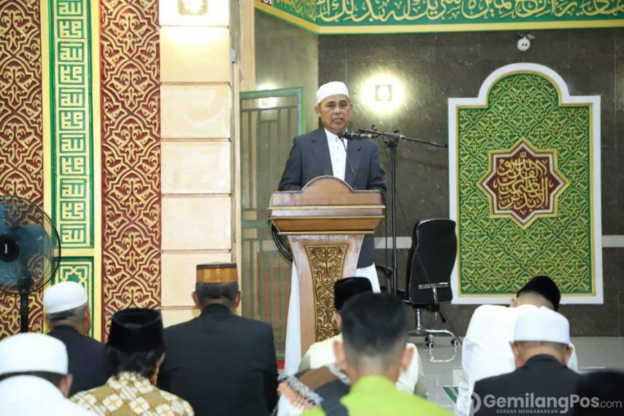 Laksanakan Sholat Idul Adha 1445 di Pulau Kijang, Pj.Bupati H.Herman,SE.MT di Sambut Antusias Oleh Masyarakat
