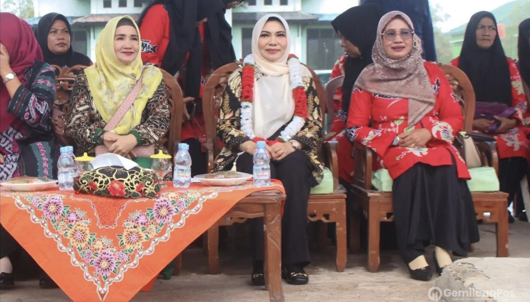 Pj Ketua TP PKK Inhil Hadiri Acara Silaturahmi Peringati Hari Ibu di Kecamatan Tanah Merah