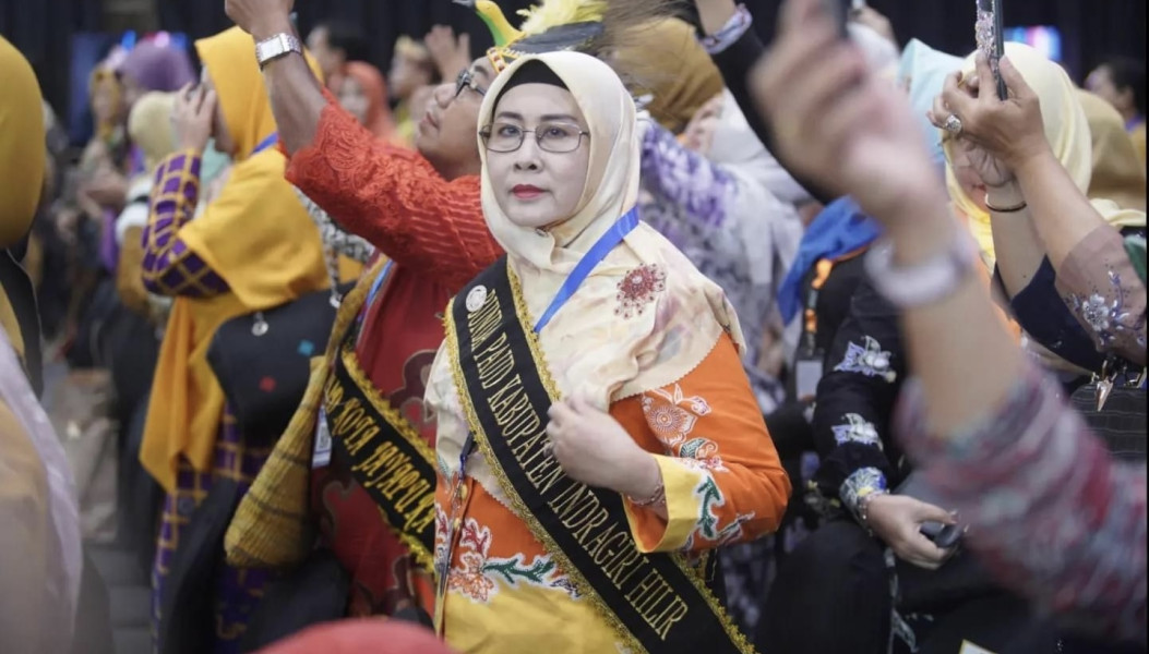 Bunda Paud Inhil Hadiri Malam Pembuka Acara Apresiasi Bunda Paud Tingkat Nasional