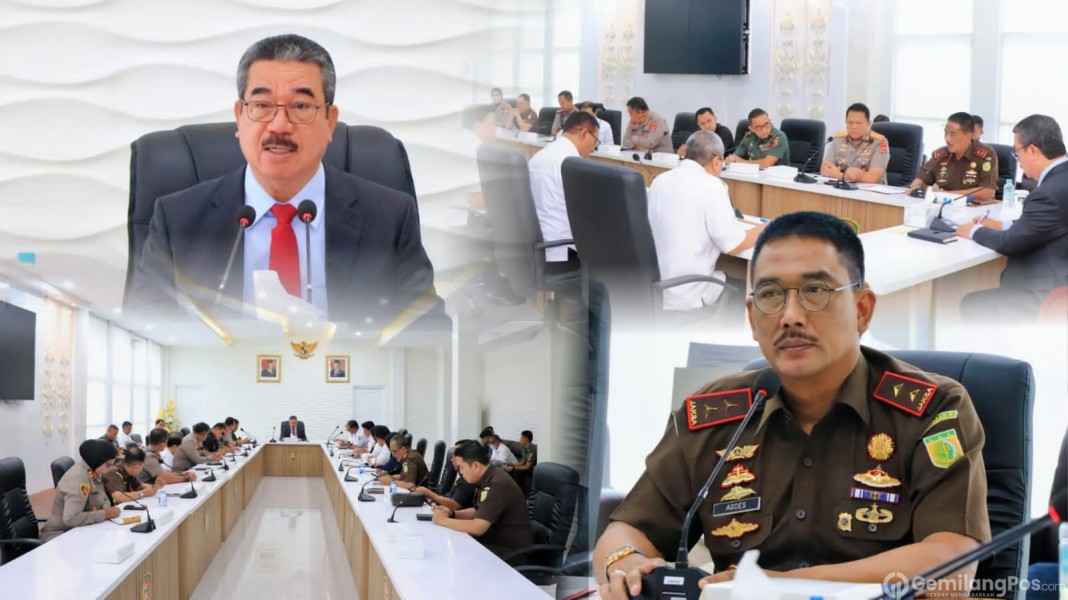 Kajati Bersama Gubernur Dan Forkopimda Gelar Rapat Perihal Penertiban PETI