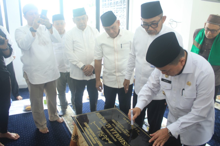 Gubernur Al Haris Resmikan Penggunaan Mushola Al Majidi Kwarda Pramuka Jambi