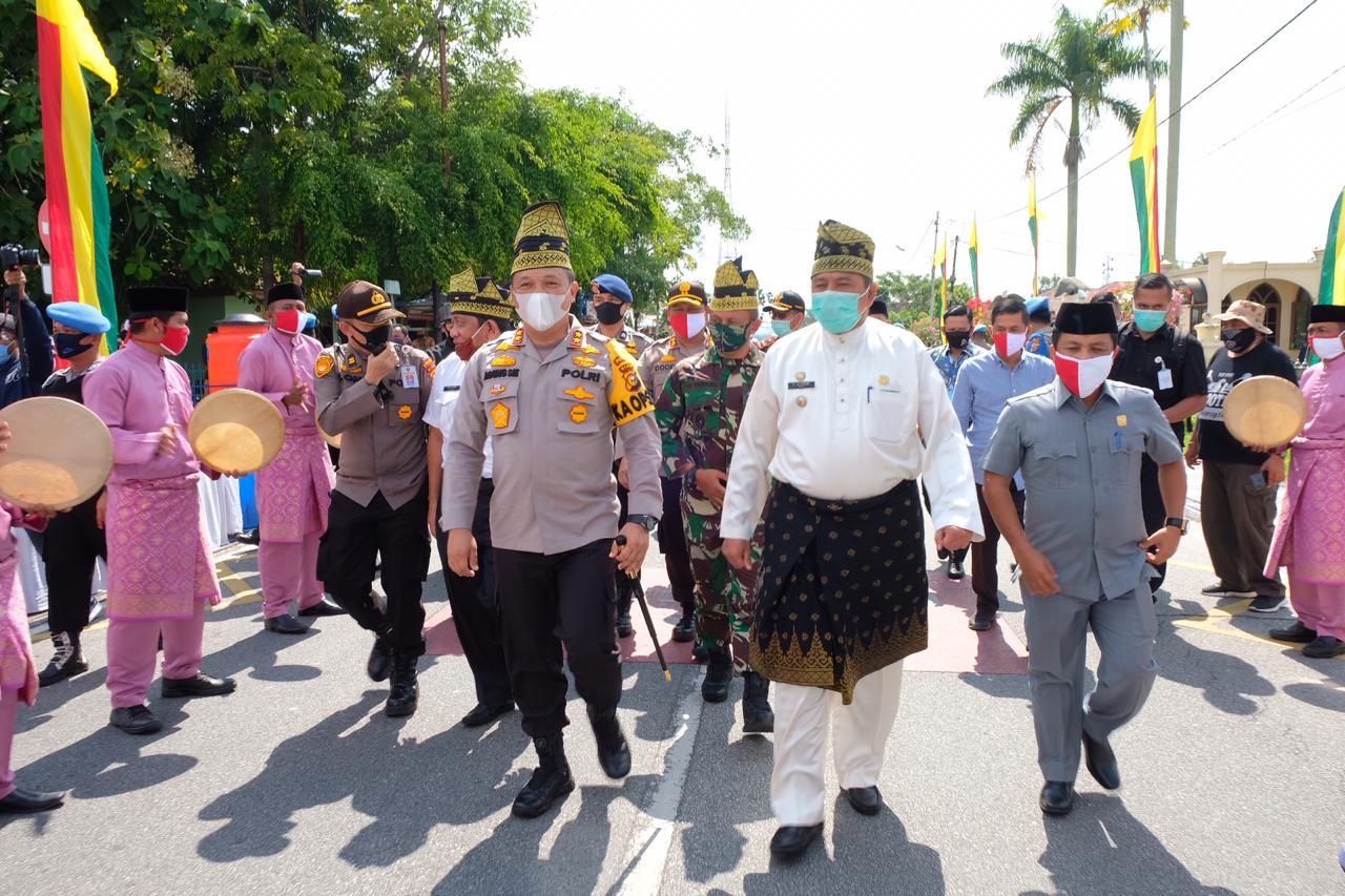 Dipusatkan Di Siak, Polda Riau Gelar Bakti Sosial Serentak Bersempena Hari Bhayangkara Ke 74