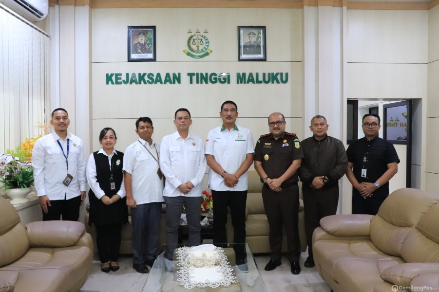 KEJAKSAAN TINGGI MALUKU DAN BPK PERWAKILAN PROVINSI MALUKU PERKUAT SINERGI DALAM PENEGAKAN HUKUM