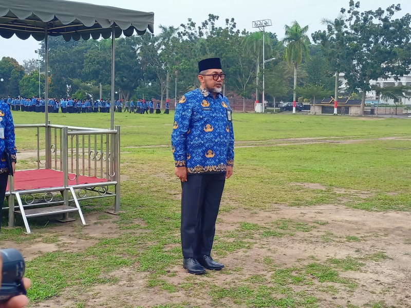 Upacara Kedisplinan  Aparatur Sipil Negara Dalam Rangka Meningkatkan  Rasa Nasionalisme   di Lingkup Pemprov Jambi.