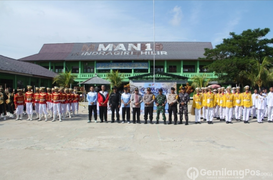 GALERI: Pj.Bupati Inhil Buka Competition Of Paskibra (Compas) Season 2 MAN 1 Indragiri Hilir