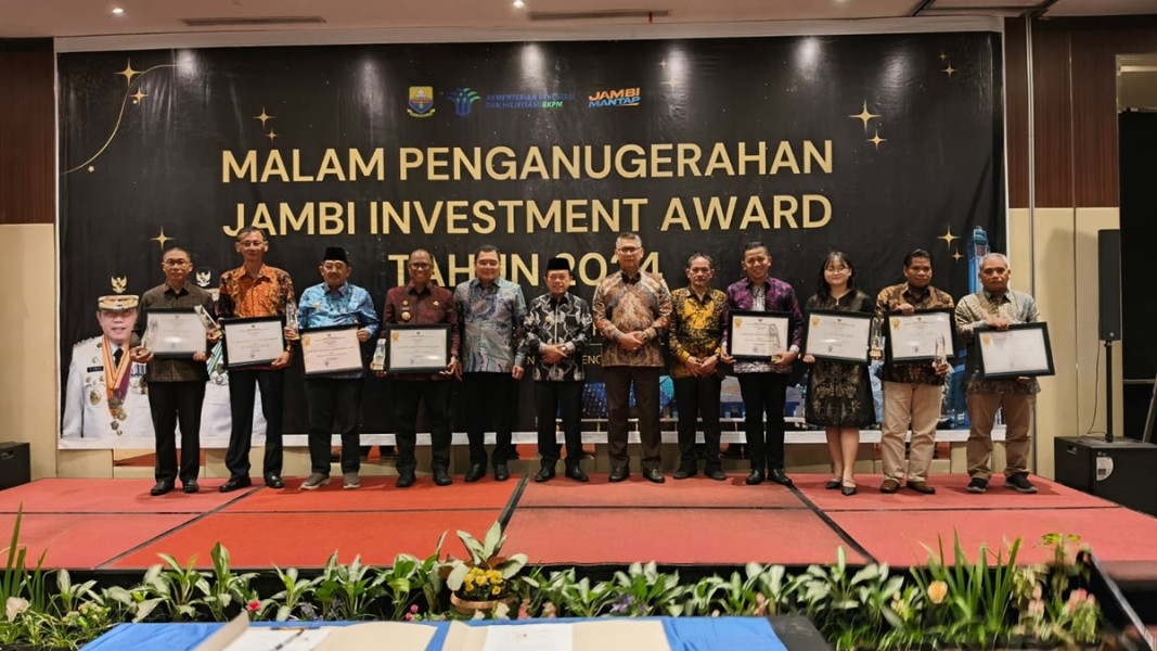 Jambi Investment Award 2024: Gubernur Al Haris Umumkan Para Pemenang