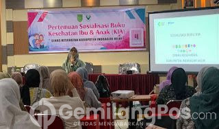 Dinkes Inhil Gelar Sosialisasi Buku KIA