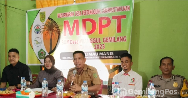 Pemdes Limau Manis Gelar MDPT BUMDes
