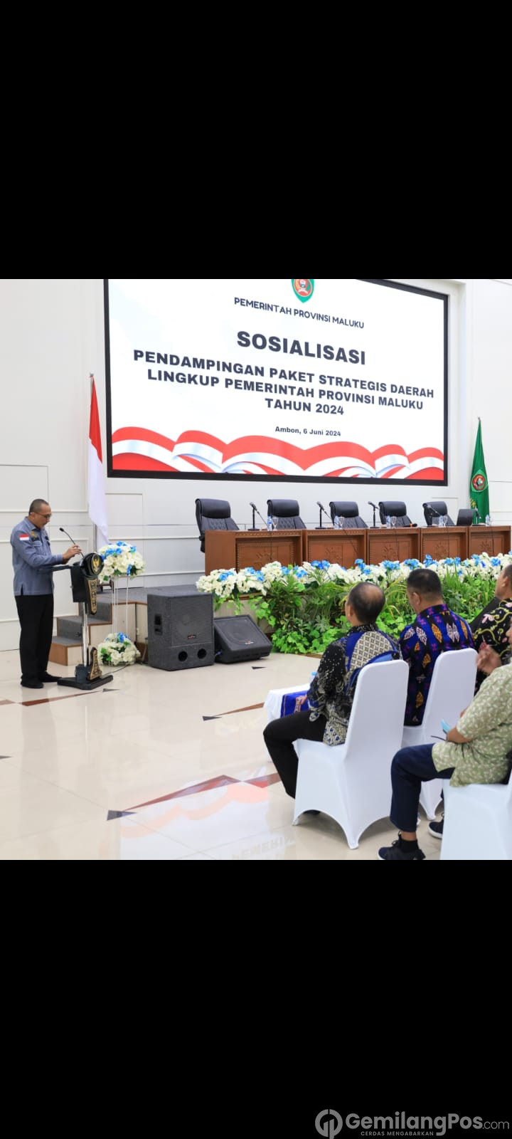 Kejati Maluku Sosialisasi Pendampingan Proyek Strategis Daerah Lingkup Pemerintah Provinsi Maluku