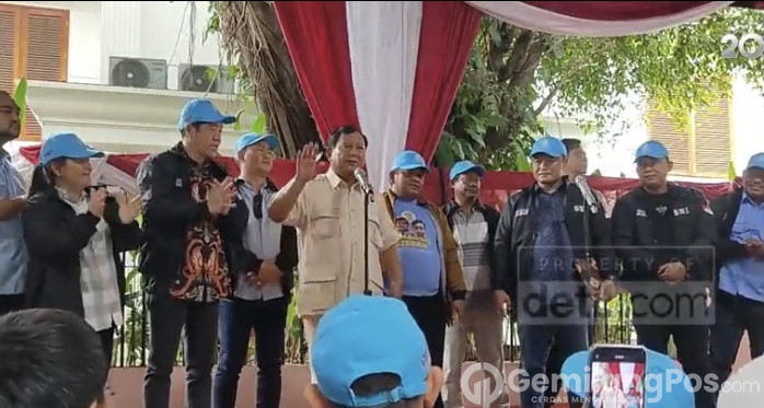 Prabowo: Saya Ingin Bekerja Untuk Rakyat Sebelum Ajal Menjemput