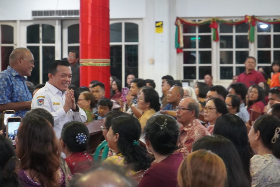Pastikan Natal dan Tahun Baru Aman, Gubernur Al Haris Bersama Forkopimda Tinjau Gereja dan Pos Pengamanan