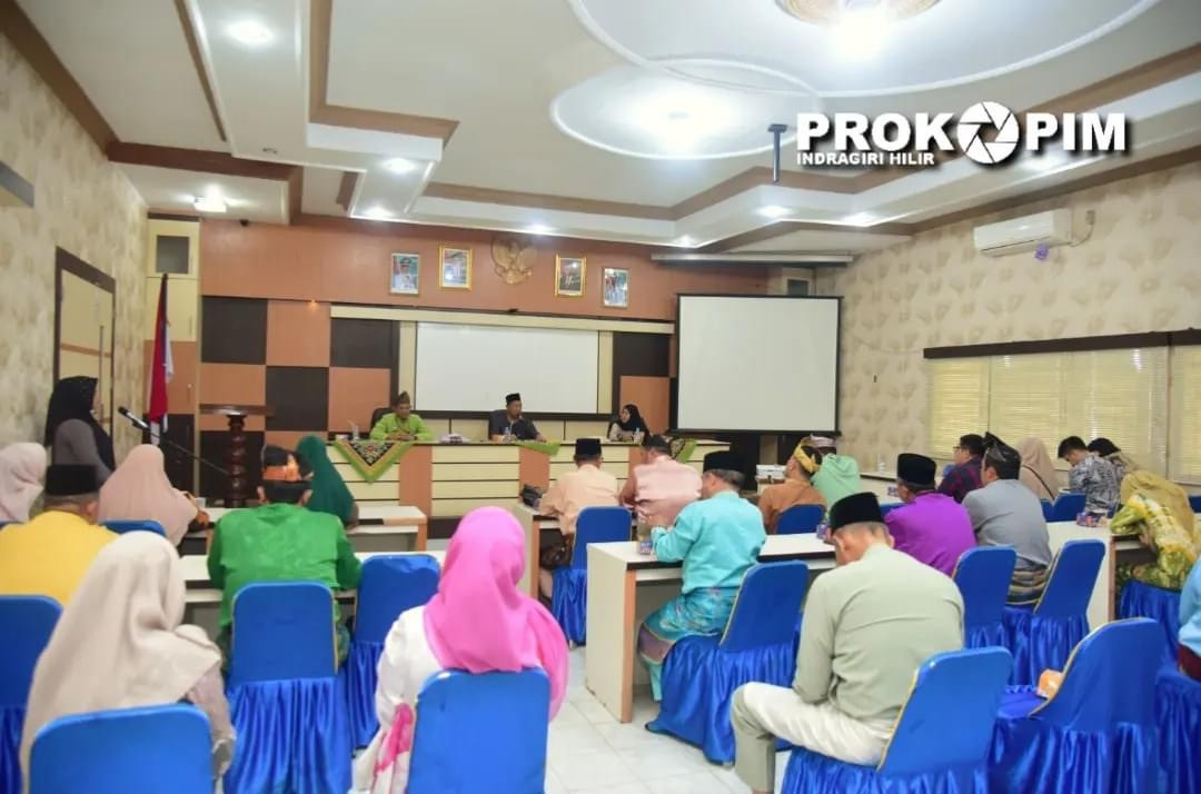 Ketua TPPS Inhil Pimpin Exit Meeting BPK RI Perwakilan Provinsi Riau 