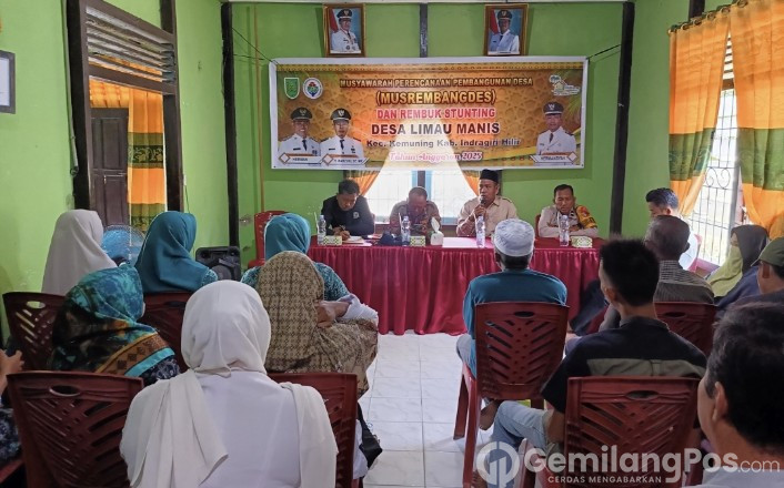 Desa Limau Manis Laksanakan Musrenbangdes & Rembuk Stunting Th 2025