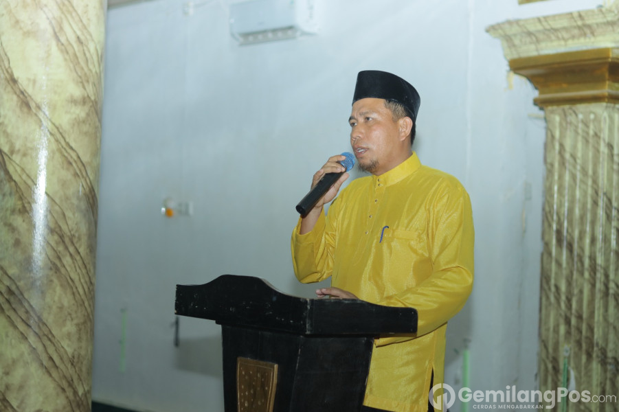 Pemdes Limau Manis Gelar Isra' Mi'raj & Santuni 16 Anak Yatim