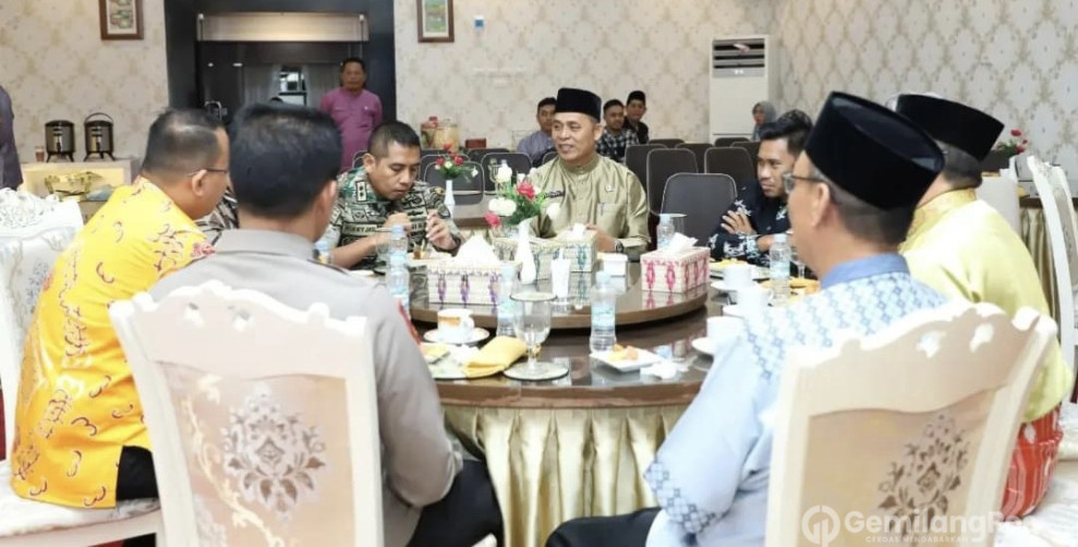 Pj Bupati Inhil Gelar Coffee Morning & Silaturahmi Bersama Forkompinda