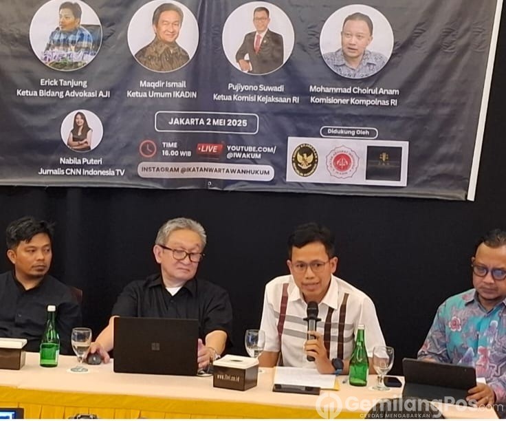 Ketua Komjak Tegaskan Kerja-Kerja Jurnalis Dilindungi UU