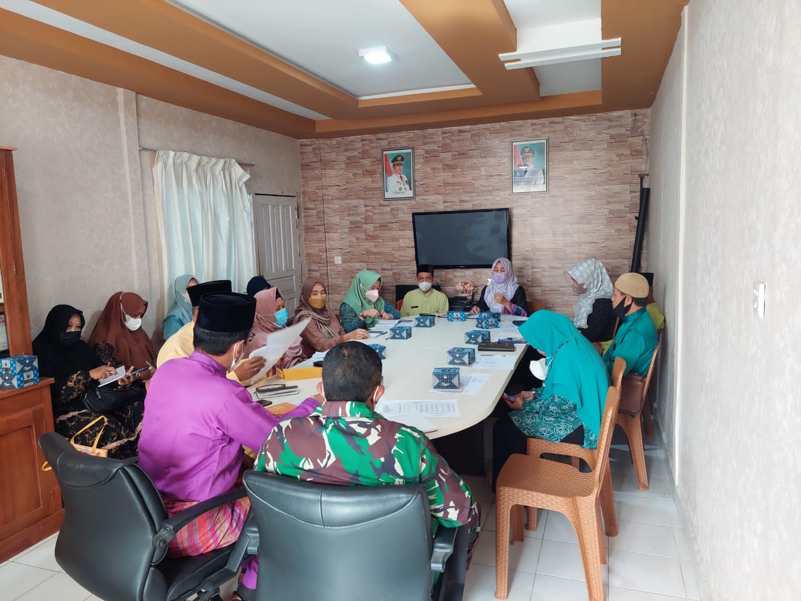 DP2KBP3A Inhil Gelar Rakor Baksos Pelayanan KBMKJP Tahun 2022